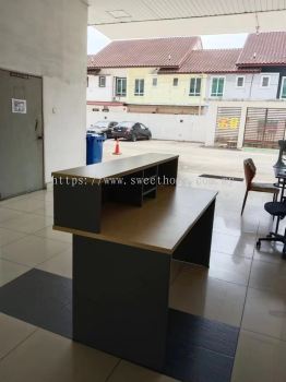 5 Ft Reception Counter | Budget Reception Table | Condominium Security Post Reception Table | Office Table Penang | Office Furniture Penang | Kl | Kedah | Petaling Jaya | Bertam | Tanjong Tokong | Georgetown |Ipoh