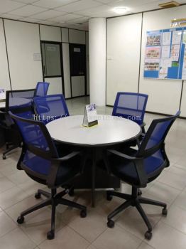 Medium Back Mesh Office Chair | Office Conference Table | Kerusi Meja Discussion Mesyuarat | Office Furniture | Penang | KL | Bertam | PJ | Johor Bahru | Ipoh Perak | Kulim | Lunas | Kedah