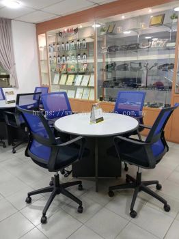 Medium Back Mesh Office Chair | Office Conference Table | Kerusi Meja Discussion Mesyuarat | Office Furniture | Penang | KL | Bertam | PJ | Johor Bahru | Ipoh Perak | Kulim | Lunas | Kedah