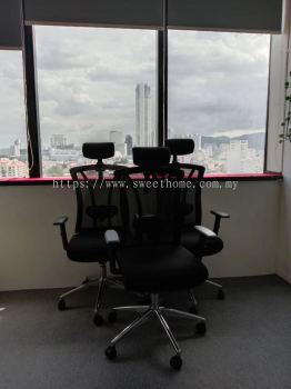 Modern High Back Office Chair | High Quality Mesh Office Chair | Mobile Pedestal Drawer | Office Furniture | KL | Ipoh | Komtar | Penang | Kedah | Kulim | Lunas | Klang | Putrajaya | JB