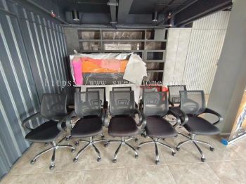 Low Back Mesh Office Chair | Modern Office Chair | Meeting Chair | Office Furniture | Kl | Penang | Kulim | Lunas | JB | Puchong | Ipoh | Sungai Petani | Malaysia