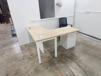 L Shape Manager Executive Office Table | Clerk Table  | Meja Pejabat Bentuk L | Office Furniture | Malaysia | Singapore | KL | Ipoh | Kulim | kota Bharu | Alor Setar | JB | Puchong | PJ