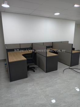 Office Workstation Cubicle Malaysia | Modular Office Partition Workstation - Meja Partition Pejabat Modular | Office Furniture - Office Table | Deliver Penang | Kl, Puchong, Kulim, Sungai Petani, Bertam, Georgetown, Bayan Lepas, Ipoh, Cyberjaya