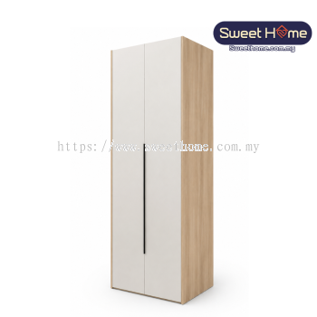 2 Door Swing Door Wardrobe (FOREVER Maple White SERIES) | Bedroom Wardrobe