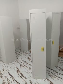 1 Door Steel Locker Cabinet | Heavy Duty Metal Locker for Office, Hostel, Factory & School Malaysia | JTK Standard Steel Locker for Worker Hostel | Powder Coated Metal Cabinet | Deliver Penang, Bayan Lepas, Georgetown, Prai, Batu Kawan, Kulim Hi Tech, Lunas, KL, Puchong