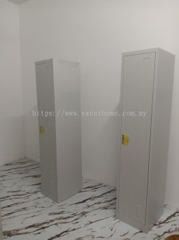 1 Door Steel Locker Cabinet | Heavy Duty Metal Locker for Office, Hostel, Factory & School Malaysia | JTK Standard Steel Locker for Worker Hostel | Powder Coated Metal Cabinet | Deliver Penang, Bayan Lepas, Georgetown, Prai, Batu Kawan, Kulim Hi Tech, Lunas, KL, Puchong