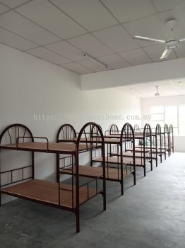 Heavy Duty Metal Double Decker Bed Malaysia | Splitable Metal Double Decker Bed | Hostel & Foreign Worker Accommodation | JTK Approved Hostel Bed Frame | Deliver Penang, Batu Kawan, Prai, Bayan Lepas, Kulim Hi Tech. Lunas, Puchong, KL, Tanjung Malim, Ipoh