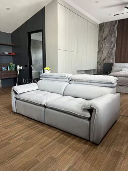 Power Slide-Out Sofa | Electric Pull Out Sofa Malaysia | Pet Friendly Easy Clean Fabric Sofa Deliver Penang, Tanjong Tokong, Andaman, Straits Quay, Georgetown, Bertam, KL