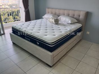 Luxury Pocket Spring Mattress With Natural Latex Layer | Premium Hotel Mattress | Queen & King Size Mattress Malaysia | Penang, Tanjong Tokong, Georgetown, Condominium, Kulim, Lunas, Bertam, Batu Kawan
