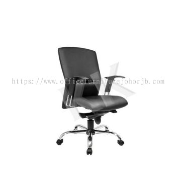 KEXI Leather Lowback Office Chair