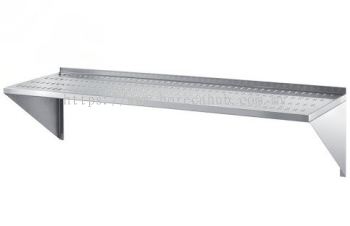 PERFORATED WALL SHELF