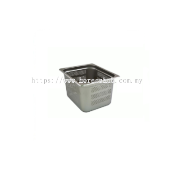 QWARE STAINLESS STEEL GASTRONORM PANS SERIES 812-8CTSP 1/2X200