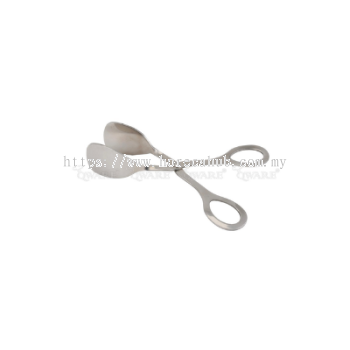 QWARE STAINLESS STEEL SCISSORS STYLE PASTRY TONG CT7 7 INCH