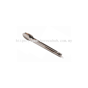 QWARE STAINLESS STEEL TONG WITH STOPPER FTS-9 9 INCH