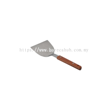 QWARE STAINLESS STEEL JAPANESE STYLE TURNER WITH WOODEN HANDLE YJ6912