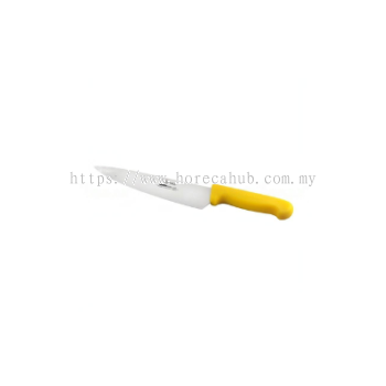 QWARE 10 INCH STAINLESS STEEL CHEF KNIFE PROFLEX HANDLE 12188-25YL (YELLOW)