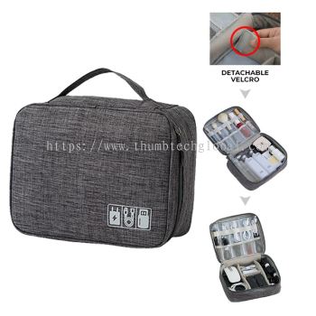 TGP03L - TRAVEL GADGET ORGANIZER POUCH - LARGE CAPACITY