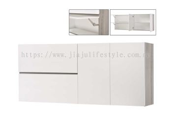 6FT Kitchen Cabinet (Wall Unit) with High Gloss White