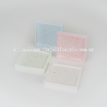 Diatomite Soap Dish (Square)