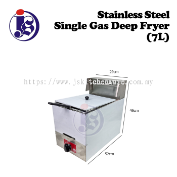 7L Single Gas Deep Fryer