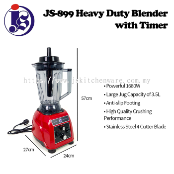 JS-899 Heavy Duty Blender with Timer