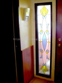 Stained Glass Door