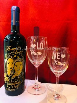 Couple Wine Carving