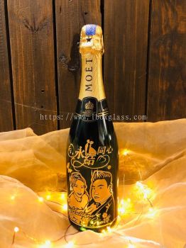 Moet Chandon Carving