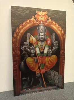 UV Printing Indian God on Glass