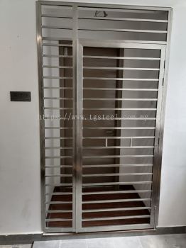 Stainless Steel Door Grille 