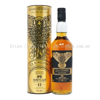 Mortlach 15 Year Game of Thrones Six Kingdoms