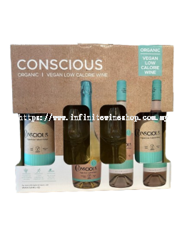 CONSCIOUS VEGAN LOW CALORIE RED ( 2IN1 WITH WINE GLASS)