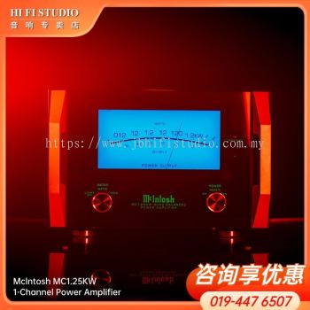 Mclntosh MC1.25KW 1-Channel Power Amplifier