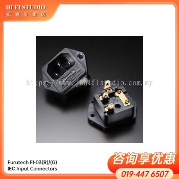 Furutech FI-03(R) IEC Input Connectors