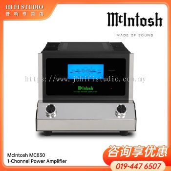 Mclntosh MC830 1-Channel Power Amplifier