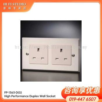Furutech FP-1363-D(G) High Performance Duplex Wall Socket