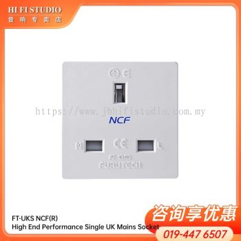 Furutech FT-1363-S NCF(R) High End Performance Single UK Mains Socket