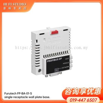 Furutech FP-BA-01-S Single-receptacle Wall Plate Base