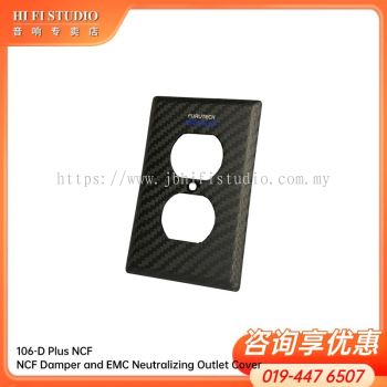 Furutech 106-D Plus NCF NCF Damper And EMC Neutralizing Outlet Cover