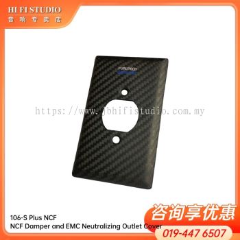 Furutech 106-S Plus NCF  NCF Damper And EMC Neutralizing Outlet Cover