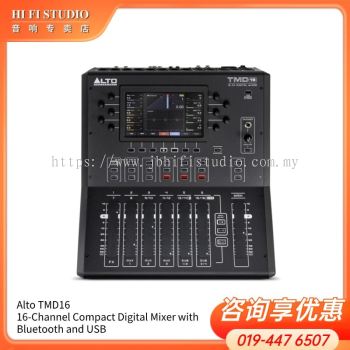 Alto TMD16 16-Channel Compact Digital Mixer with Bluetooth and USB