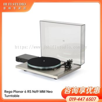 Rega Planar 6 RS Nd9 MM Neo Turntable