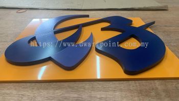 10mm plus 5mm solid laser cutting acrylic with 2k painted