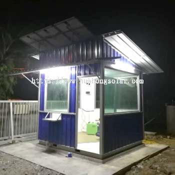 Guard House powered by Solar Energy