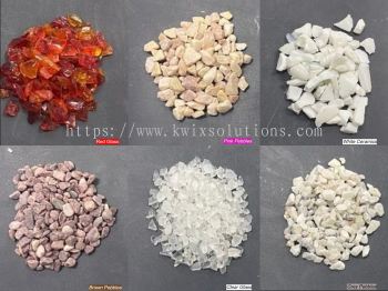 Terrazzo Material - Assorted Chips & Pebbles