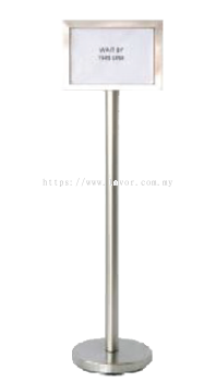 RYCAL Stainless Steel Sign Board Stand SBS-022/SS