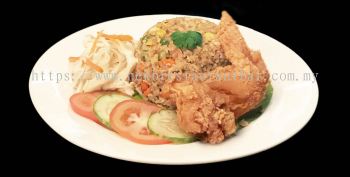 Crispy Chicken Wing Fried Rice - Sample