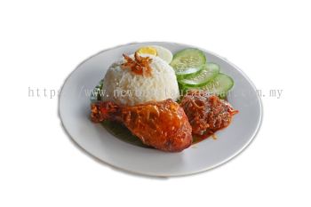 Nasi Lemak (Herbs Drumstick)