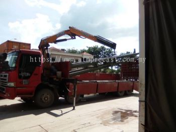 Rental of Lorry Crane 