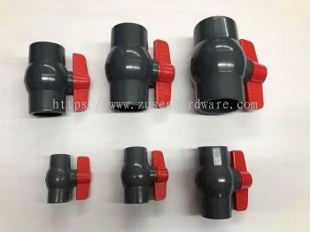 PVC Compact Ball Valves (SE-Socket End)